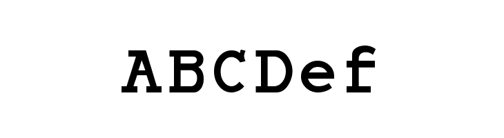 Monospace Bold  Free Fonts Download