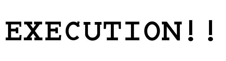 Monospace Bold  Free Fonts Download