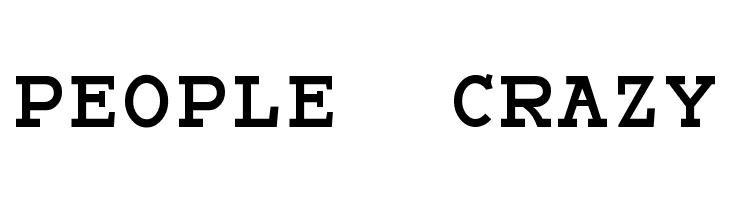 Monospace Bold  Free Fonts Download