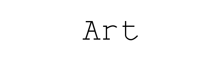 Monospace Regular  Free Fonts Download