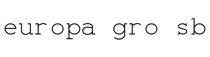 Monospace Regular  Free Fonts Download