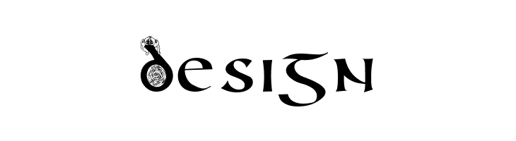 Uncial Animals  Free Fonts Download