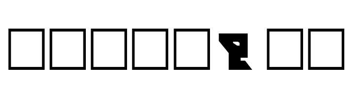 AVIAN/MYRMICAT numerals  Free Fonts Download