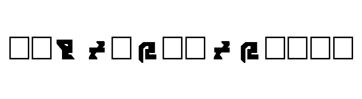 AVIAN/MYRMICAT numerals  Free Fonts Download