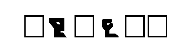 AVIAN/MYRMICAT numerals  Free Fonts Download