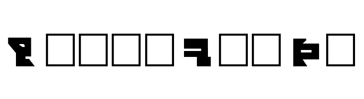 AVIAN/MYRMICAT numerals  Free Fonts Download
