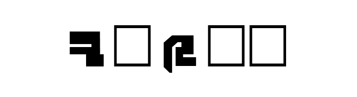 AVIAN/MYRMICAT numerals  Free Fonts Download