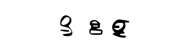 ID4 Alien Script  Free Fonts Download