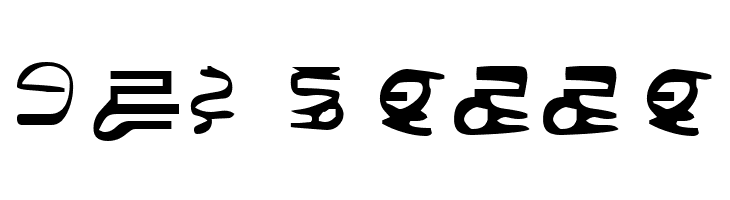 ID4 Alien Script  Free Fonts Download