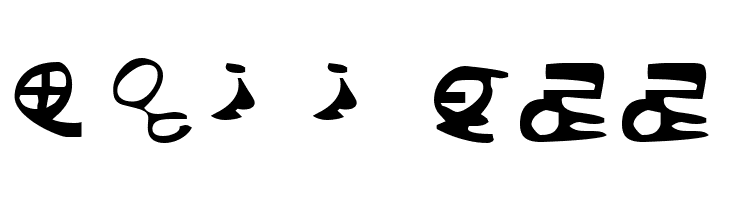 ID4 Alien Script  Free Fonts Download