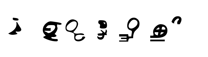 ID4 Alien Script  Free Fonts Download