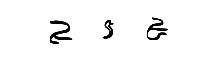 ID4 Alien Script  Free Fonts Download