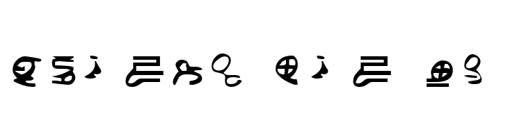 ID4 Alien Script  Free Fonts Download