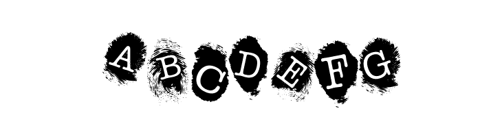 Fingerprints Inside  Free Fonts Download