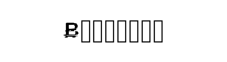 Bams Glitch V2 Demo Regular  Free Fonts Download