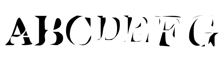 Cutted  Free Fonts Download