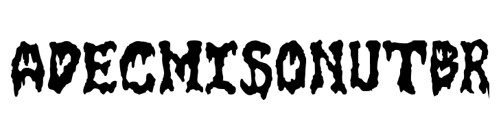 GoreFont II  Free Fonts Download