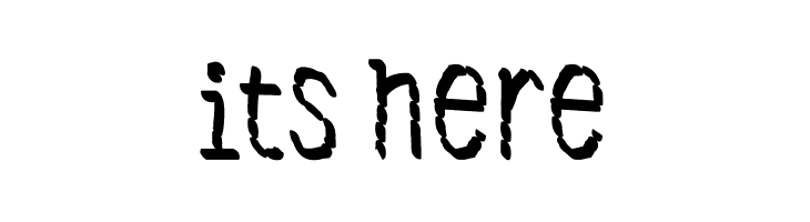 Antibiotic  Free Fonts Download