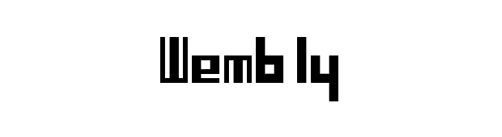 Blocky Regular  Free Fonts Download