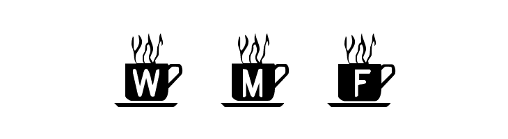 Mmmm Coffee  Free Fonts Download