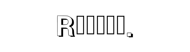 NewRetroStyle3d  Free Fonts Download