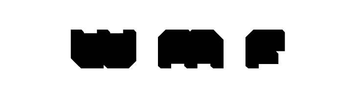 ATRON*BLOCK*FILL  Free Fonts Download