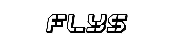 ATRON*STNCL*BLK*SLNTD  Free Fonts Download