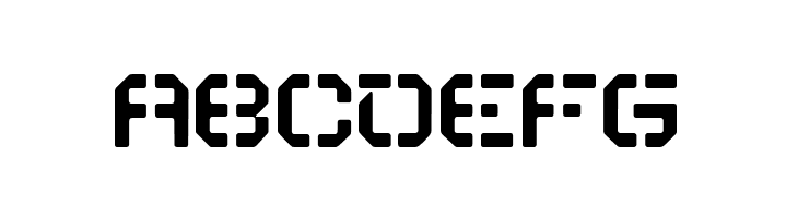 ATRON*RND*STNCL  Free Fonts Download