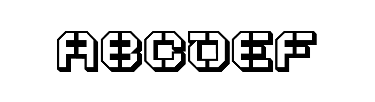 ATRON*STNCL*BLK  Free Fonts Download