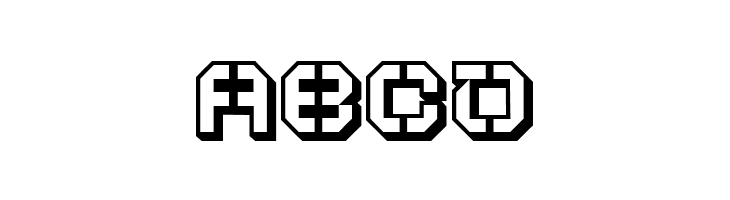 ATRON*STNCL*BLK  Free Fonts Download