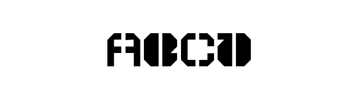 ATRON Stencil  Free Fonts Download