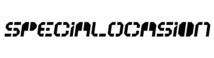 ATRON*STENCIL*SLANTED  Free Fonts Download