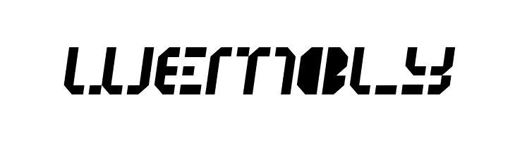 ATRON*STENCIL*SLANTED  Free Fonts Download