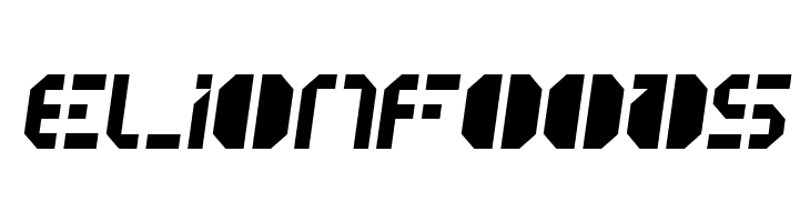 ATRON*STENCIL*SLANTED  Free Fonts Download