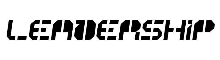 ATRON*STENCIL*SLANTED  Free Fonts Download