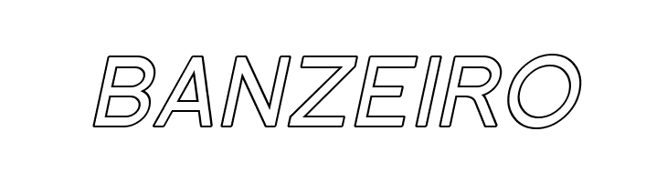 Florencesans SC Outline Italic  Free Fonts Download