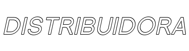 Florencesans SC Outline Italic  Free Fonts Download