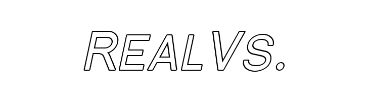 Florencesans SC Outline Italic  Free Fonts Download