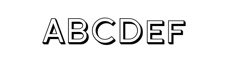 Florencesans SC Shaded  Free Fonts Download