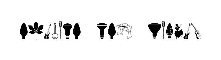 Cornucopia of Dingbats Nine Regular  Free Fonts Download