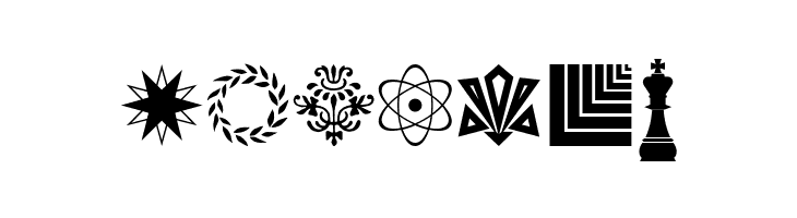 Cornucopia of Ornaments Fpur  Free Fonts Download