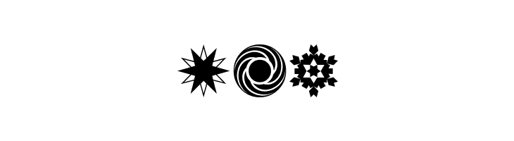 Cornucopia of Ornaments Fpur  Free Fonts Download