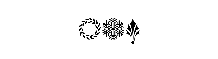 Cornucopia of Ornaments Fpur  Free Fonts Download