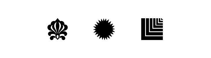 Cornucopia of Ornaments Fpur  Free Fonts Download