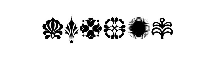 Cornucopia of Ornaments Fpur  Free Fonts Download