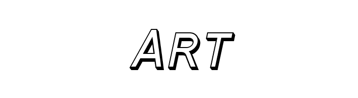 Florencesans SC Shaded Italic  Free Fonts Download