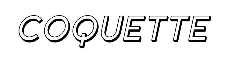 Florencesans SC Shaded Italic  Free Fonts Download