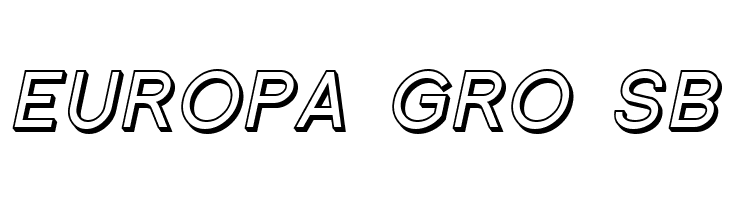 Florencesans SC Shaded Italic  Free Fonts Download