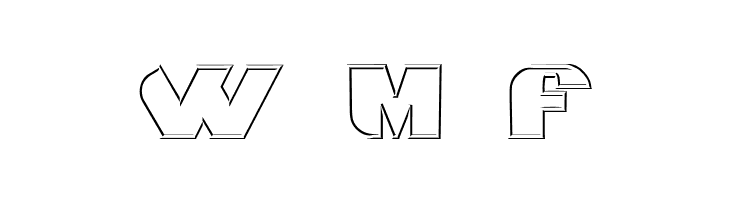 Grotesca3-D  Free Fonts Download