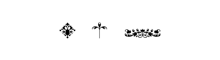 Micro Fleurons Eighteen  Free Fonts Download
